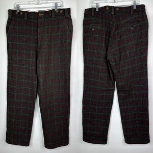 Vintage Big Bill Gray Wool Pants 38x33 (36x32 adjusted)